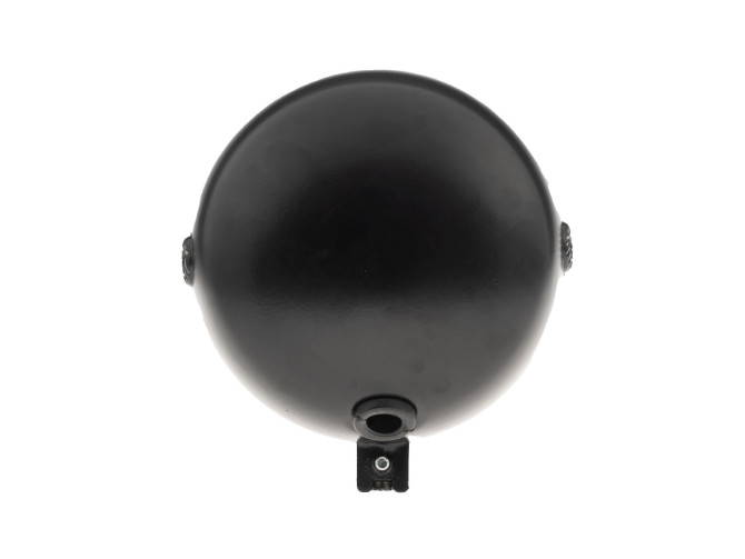 Headlight round 130mm Maxi black with chrome GUIA with grill product