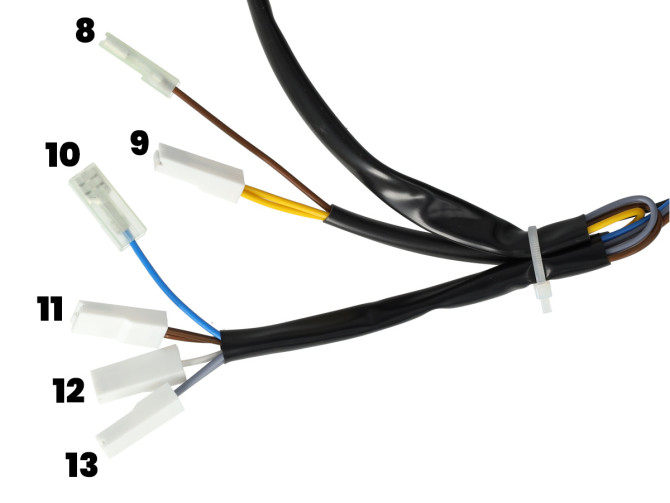 Wire loom Tomos A3 / S25 / A35 front (without brake light) product