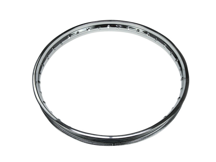 18 inch velg 18x1.40 spaakwiel chroom Tomos 4L / APN-4 