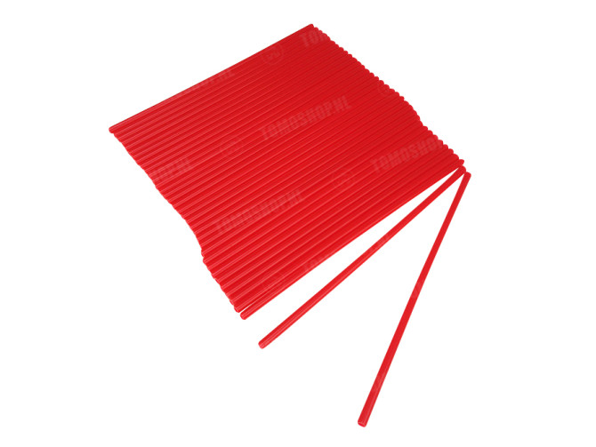 Spoke covers red (36 pieces) main