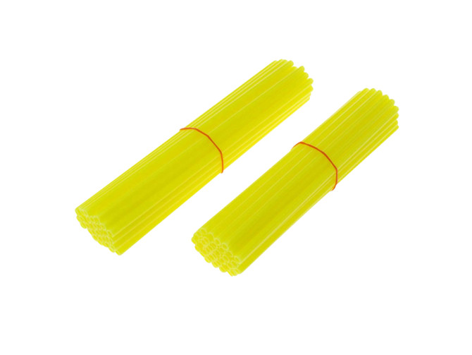 Spaken covers Neon geel (2x 38 stuks) product