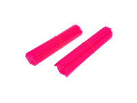Spoke covers Neon pink (2x 38 pieces)
