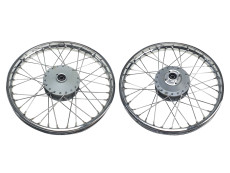 16 inch velg 16x1.40 spaakwiel chroom Tomos A35 / verschillende modellen set 