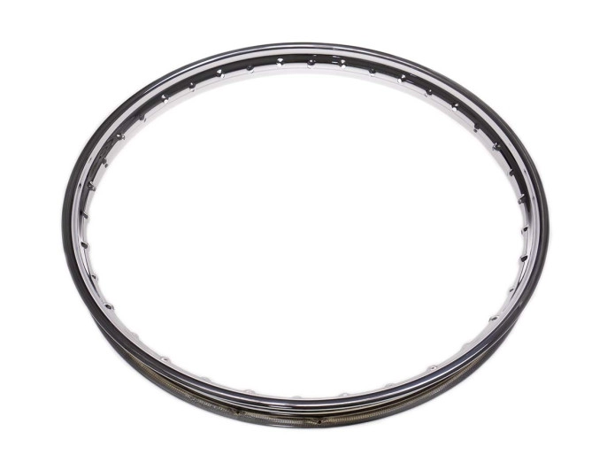 19 rim inch spoke wheel chrome Italcerchio Tomos 2L 3L