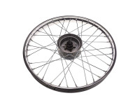 19 inch velg spaakwiel Tomos 2L / 3L achterwiel chroom A-kwaliteit