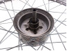 19 inch velg spaakwiel voor Tomos 2L / 3L chroom A-kwaliteit thumb extra