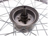 19 inch rear rim spoke wheel Tomos 2L / 3L chrome A-quality thumb extra