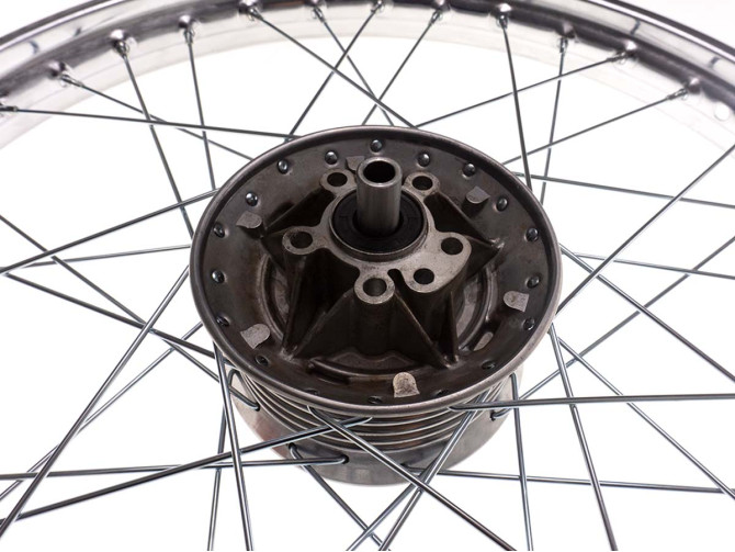 19 inch velg spaakwiel voor Tomos 2L / 3L chroom A-kwaliteit product