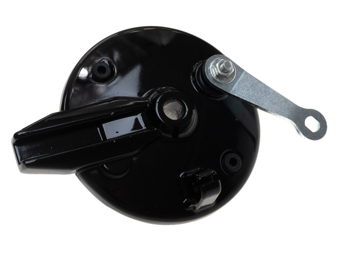 Bremsankerplatte Tomos A35 120mm Hinten black für 105mm Backen