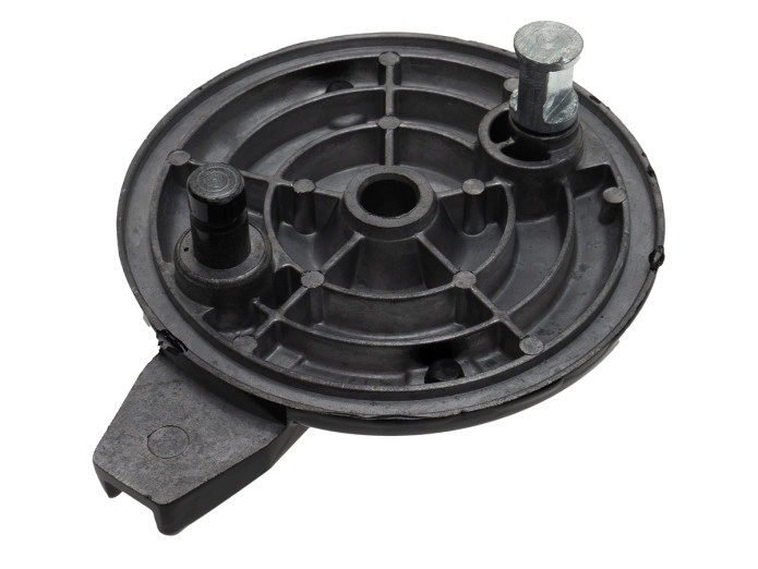 Bremsankerplatte Tomos A35 120mm Hinten black für 105mm Backen