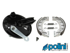 Bremsankerplatte Tomos A35 120mm Vorne / Hinten black Komplett 105mm Polini A-Qualität
