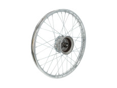 19 inch velg 19x1.20 spaakwiel chroom achterwiel Tomos 2L / 3L A-kwaliteit 19 inch velg 19x1.20 spaakwiel chroom achterwiel Tomos 2L / 3L A-kwaliteit