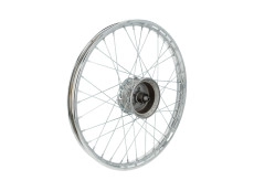 19 inch rim 19x1.20 spoke wheel chrome front wheel Tomos 2L / 3L A-quality