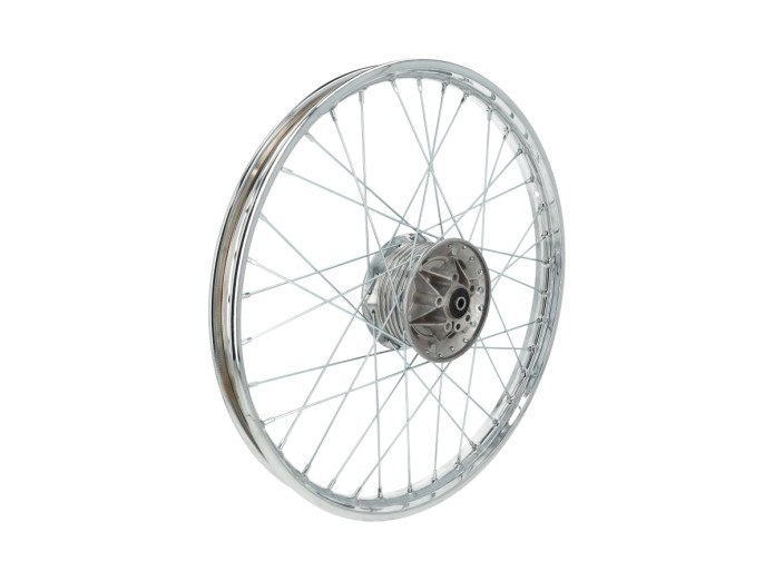 19 Zoll Felge 19x1.20 Speichenrad Chrom Vorderrad Tomos 2L / 3L A-Qualität