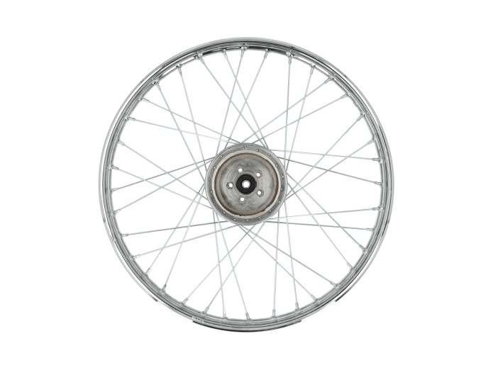 19 Zoll Felge 19x1.20 Speichenrad Chrom Vorderrad Tomos 2L / 3L A-Qualität