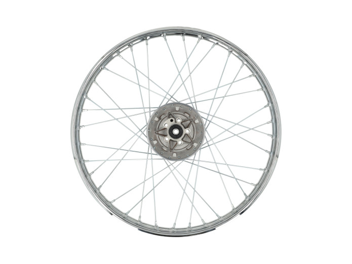 19 Zoll Felge 19x1.20 Speichenrad Chrom Vorderrad Tomos 2L / 3L A-Qualität