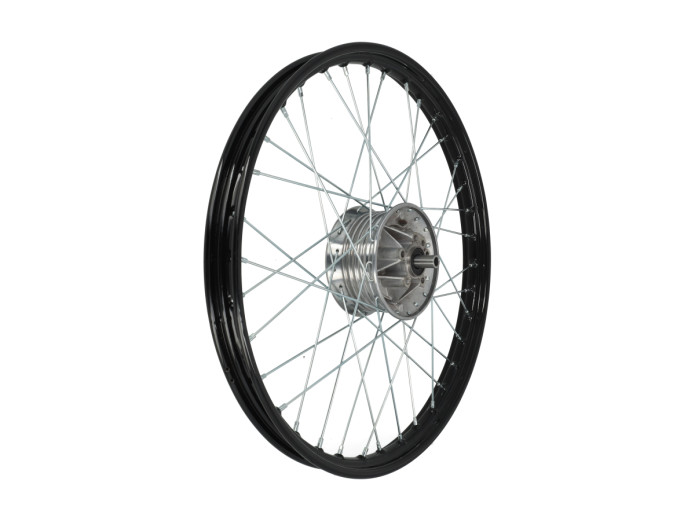 19 Zoll Felge  19x1.20 Speichenrad Schwarz / Verzinkt Satz Tomos 2L / 3L A-Qualität