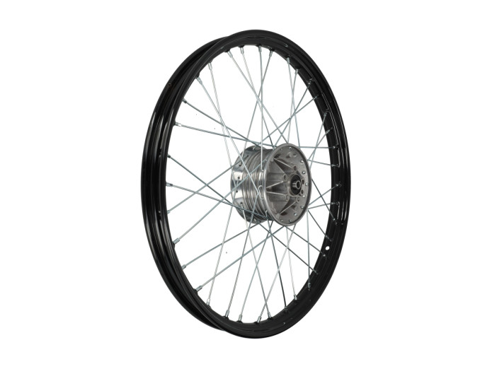 19 Zoll Felge  19x1.20 Speichenrad Schwarz / Verzinkt Satz Tomos 2L / 3L A-Qualität