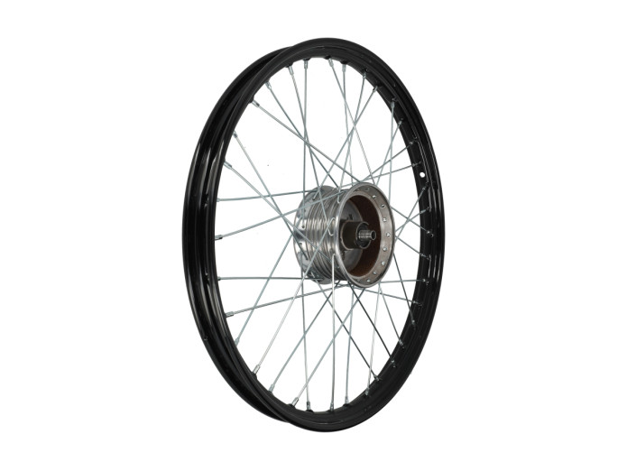 19 Zoll Felge  19x1.20 Speichenrad Schwarz / Verzinkt Satz Tomos 2L / 3L A-Qualität