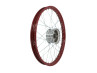 19 Zoll Felge 19x1.20 Speichenrad Bordeauxrot / verzinkt Satz Tomos 2L / 3L A-Qualität 19 Zoll Felge 19x1.20 Speichenrad Bordeauxrot / verzinkt Satz Tomos 2L / 3L A-Qualität