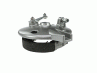 Remankerplaat Tomos A35 / verschillende modellen 120mm voor 12mm zilver compleet  thumb extra