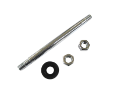 Achse Hinterrad Tomos A3 / A35 165mm 12mm mit M11x1 Draht Satz
