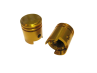 Ventieldopjes piston goud thumb extra