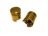 Ventieldoppen set piston goud