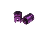Valve caps set piston purple