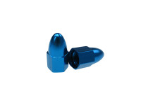 Ventieldoppen set spike blauw