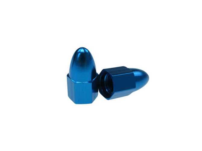 Ventieldoppen set spike blauw product