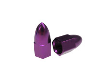 Valve caps set spike purple