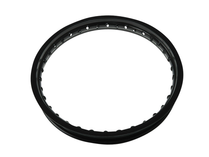 16 inch rim 16x1.60 spoke wheel black alloy  product