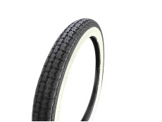 16 inch 2.25x16 Kenda K252 white wall straatprofiel band Tomos A3 / A35