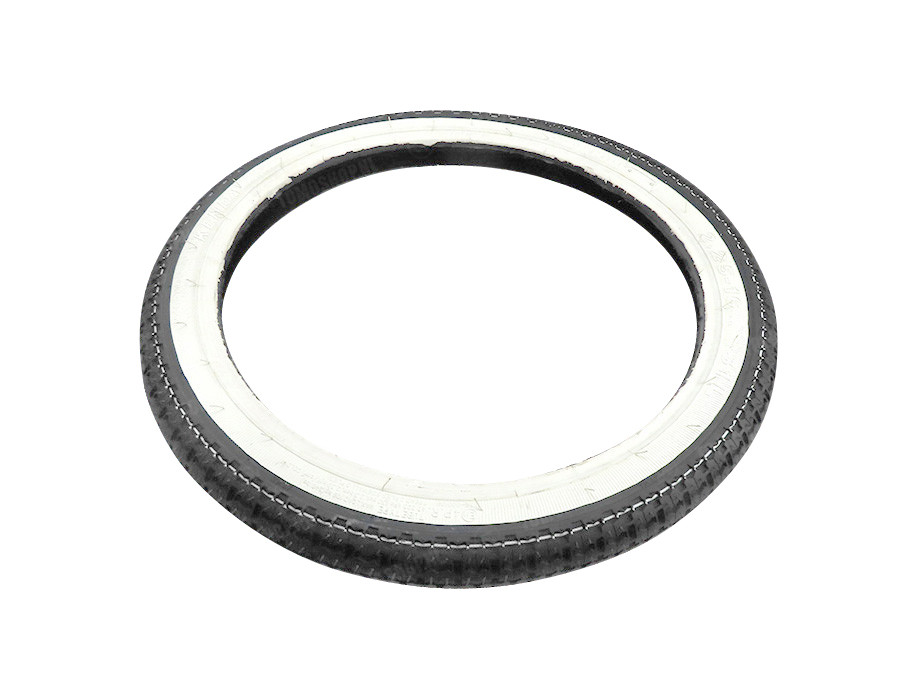 16 inch 2.25x16 Kenda K252 white wall inner tube / tire set Tomos photo