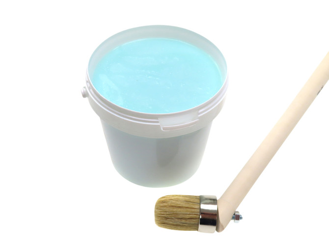 Tire paste / mounting grease 1kg + applicator lube brush product