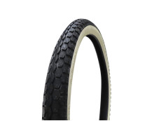 19 inch 2.25x19 Continental KKS10WW white wall tire Tomos 2L / 3L 