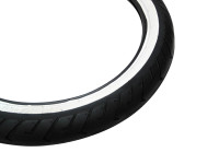 16 inch 2.50x16 Sava / Mitas MC2 white wall semislick tire