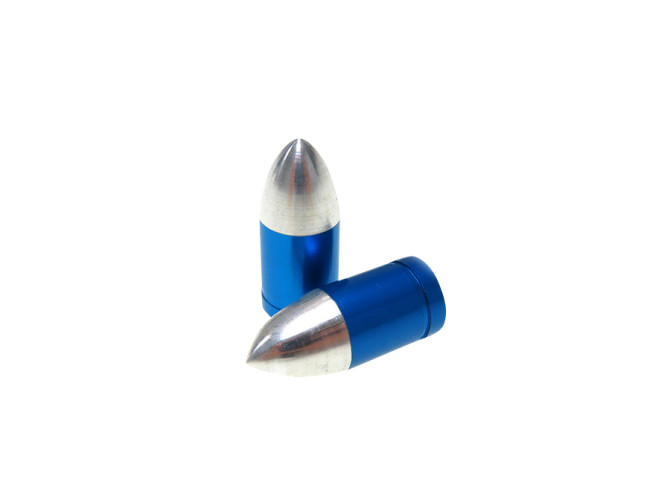 Ventieldoppen set Bullit blauw product