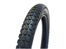 16 inch 2.50x16 IFA tire with studded tread for street / cross Tomos