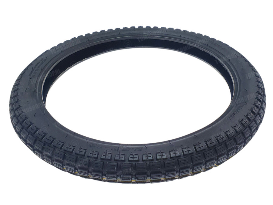 16 inch 2.50x16 IFA tire with studded tread for street / cross Tomos photo