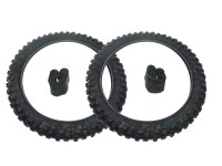 16 Zoll 2.50x16 Duro HF311 Cross Reifen + Schlauch Tomos A3 / A35
