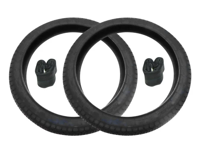 16 Zoll 2.50x16 Sava / Mitas B8 Reifen mit Schlauch Satz product