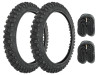 Tomos A3 / A35 2.50x16 Duro HF311 cross tires set thumb extra