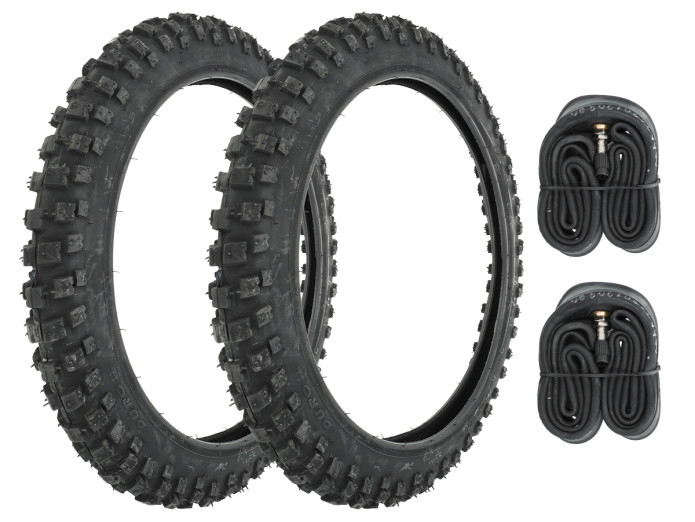 Tomos A3 / A35 2.50x16 Duro HF311 Crossreifen Satz