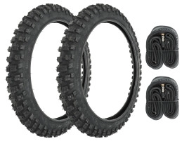 16 inch 2.50x16 Duro HF311 cross tires set Tomos A3 / A35