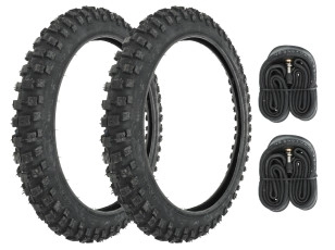 16 inch 2.50x16 Duro HF311 cross tires set Tomos A3 / A35