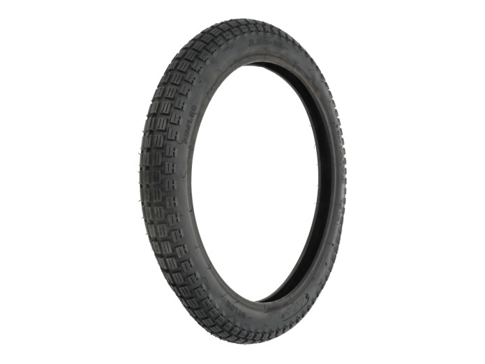 16 inch 2.50x16 IFA tires studded street / cross set Tomos A3 / A35