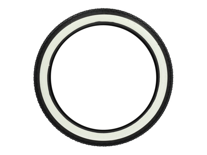 19 inch Kenda K252 white wall tire street Tomos 2L / 3L