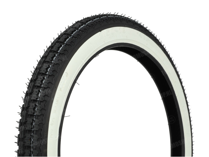 19 inch Kenda K252 white wall straat buitenband Tomos 2L 3L main